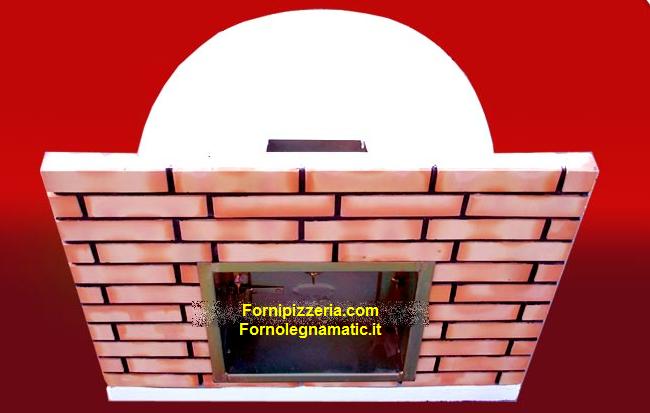 forno-pannellato-con-porta-per-i-fumi Il forno con porta e canna fumaria per la fuoriuscita dei fumi