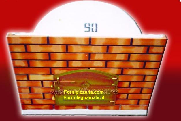forno-pannellato Fono per cuocere pizze con pannellatura in mattoni