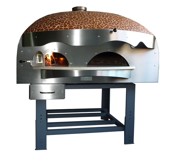 Forno pizza a cupola modello LV a legna